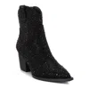 Xti Women's Italian Western Booties In Black In Black