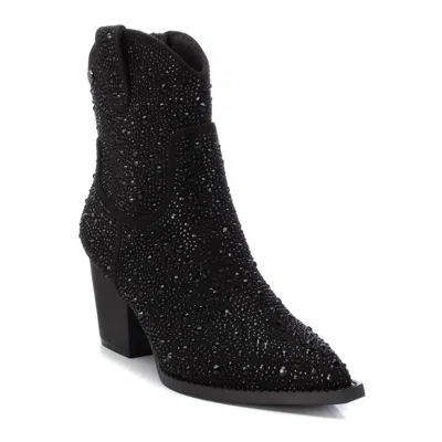 Xti Women's Italian Western Booties In Black