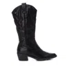 Xti Women's Cowboy Boots In Black In Black