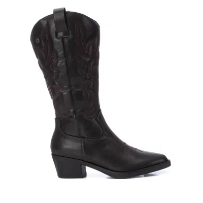 Xti Women's Italian Western Boots By  In Black