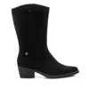 Xti Women's Italian Western Boots In Black In Black
