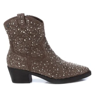 Xti Women's Italian Western Suede Booties By  In Multi