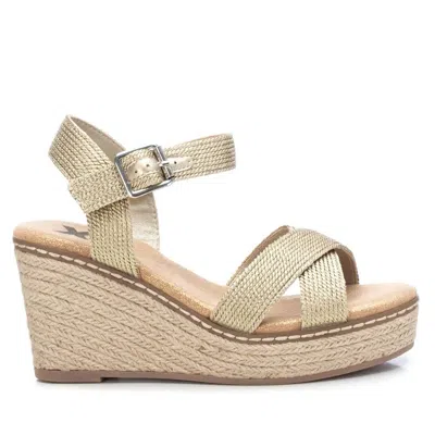 Xti Women's Jute Wedge Sandals By  In Gold