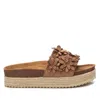 Xti Women's Jute Wrapped Platform Sandals Refresh By  In Brown