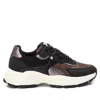 Xti Women's Lace Closure Sneakers In Lead In Black
