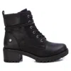 Xti Women's Lace-up Booties In Black In Black