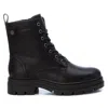 Xti Women's Combat Booties By In Black In Black