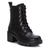 Xti Womens Combat Booties In Black