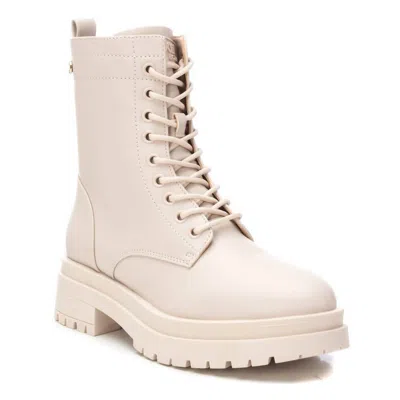Xti Women's Lace-up Booties In Light Beige