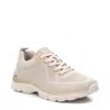 Xti Women's Lace-up Sneakers In Beige In Beige