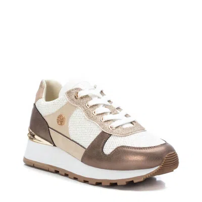 Xti Women's Lace-up Sneakers In Beige