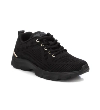 Xti Women's Lace-up Sneakers In Black