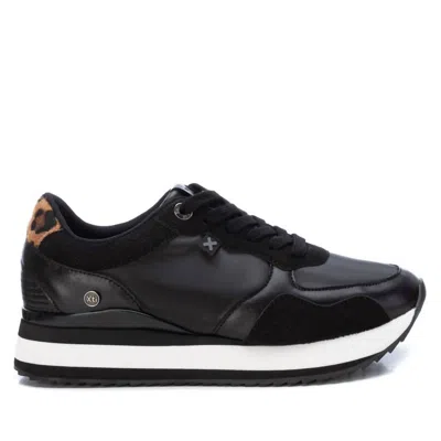 Xti Women's Lace-up Sneakers In Black