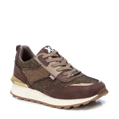 Xti Women's Lace-up Sneakers In Brown