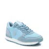Xti Women's Lace-up Sneakers In Light/pastel Blue In Multi