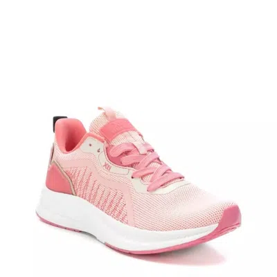 Xti Women's Lace-up Sneakers In Light/pastel Pink In Multi