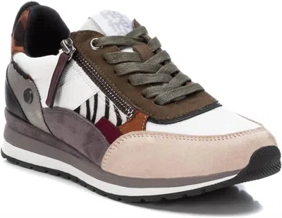 Xti Women's Lace-up Sneakers In Open Miscellaneous In Multi