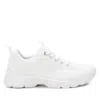 Xti Women's Lace-up Sneakers In White In White