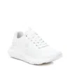 Xti Women's Lace-up Sneakers In White In White