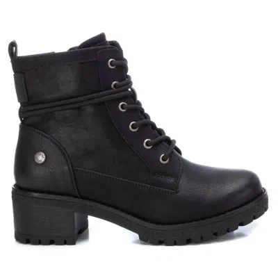 Xti Women's Lace-up Tie Booties In Black