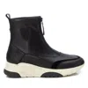 Xti Women's Carmela Leather Casual Booties In Black In Black
