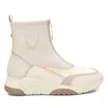 Xti Women's Carmela Leather Casual Booties In Ice In Blue