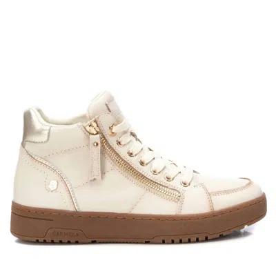 Xti Women's Leather High Top Sneakers In Iice In Multi