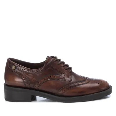 Xti Women's Leather Moccasins In Brown