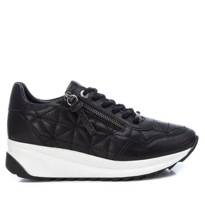Xti Women's Leather Sneakers By  In Black
