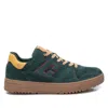 Xti Women's Leather Sneakers In Kakhi In Multi