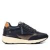 Xti Women's Leather Sneakers In Navy In Blue