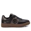 Xti Women's Leather Trainer Sneakers In Black In Black
