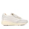Xti Women's Leather Trainer Sneakers In White In White