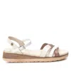 Xti Women's Low Wedge Sandals In Ice In Blue