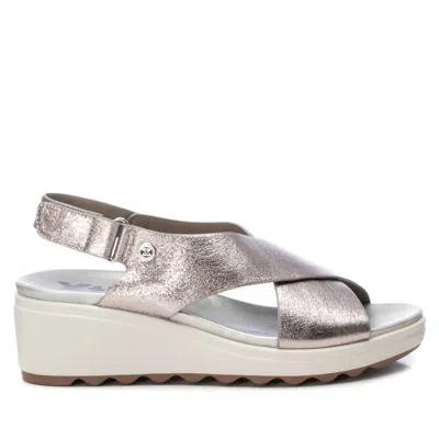 Xti Women's Low Wedge Sandals In Silver In Multi