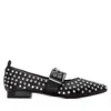 Xti Women's Mary Jane Studded Ballet Flats By  In Black