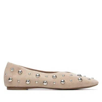 Xti Women's Microfiber Shoes In Taupe In Gray