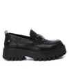 Xti Women's Moccasins Shoes In Black In Black