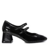 Xti Women's Patent Leather Ballerinas In Black In Black