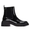 Xti Women's Patent Leather Chelsea Booties By  In Black