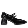 Xti Women's Patent Leather Ballerinas In Black In Black