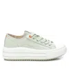 Shop Xti Women's Platform Canvas Sneakers Refresh By  In Blue