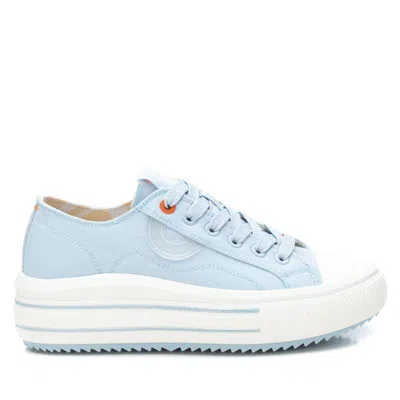 Xti Women's Platform Canvas Sneakers Refresh By  In Grey