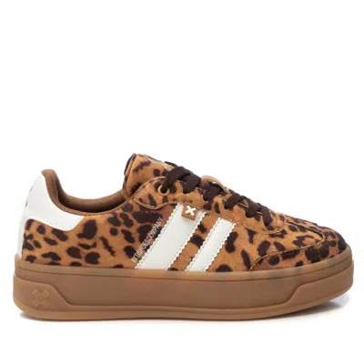 Xti Women's Platform Trainer Sneakers In Leopard In Animal Print