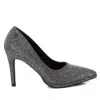 Xti Women's Lounge Shoes In Lead In Silver