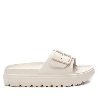 Xti Women's Pool Side Slide Sandals Refresh By  In Beige