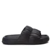 Xti Women's Pool Slides Sandals In Black In Black