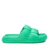 Xti Women's Pool Slides Sandals In Medium Green In Multi