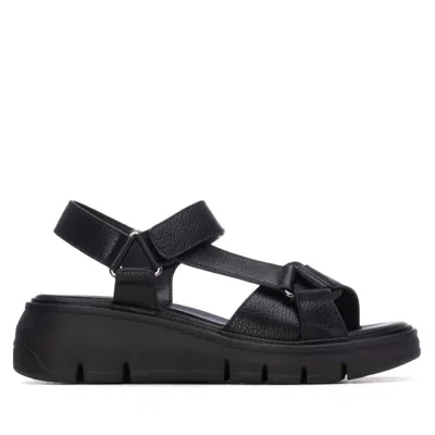 Xti Women's Pu Strap Sandal In Black