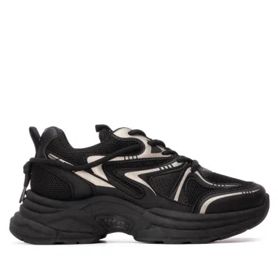 Xti Women's Refresh 172948 Sneakers In Black In Animal Print